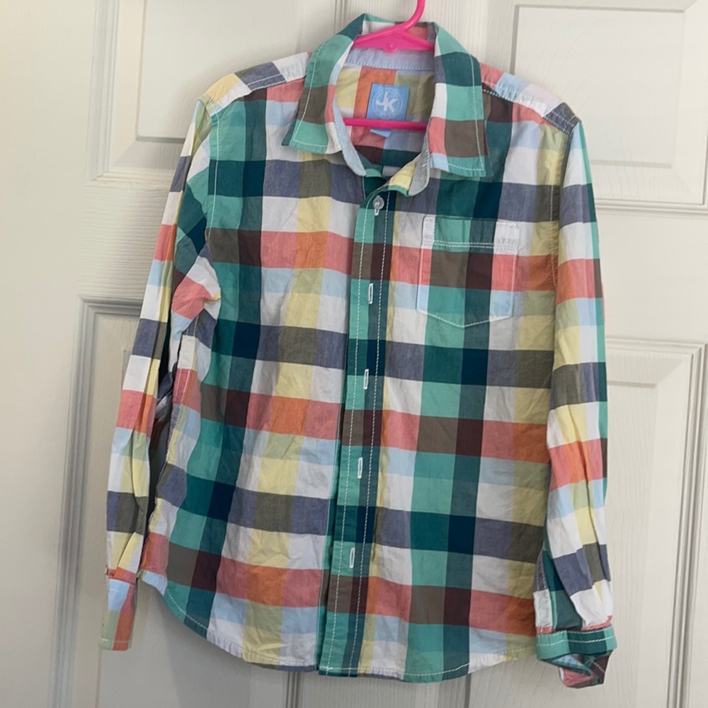 Boys JK Button Up LS Shirt